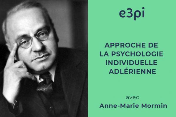 Approche de la psychologie individuelle adlerienne formation e3pi